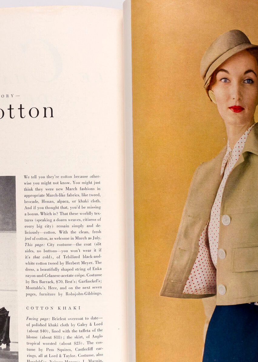 Mary Jane Russell CHERRY NELMS Joan Greenwood VOGUE 1954 Penn CLAUDE RAINS Paris