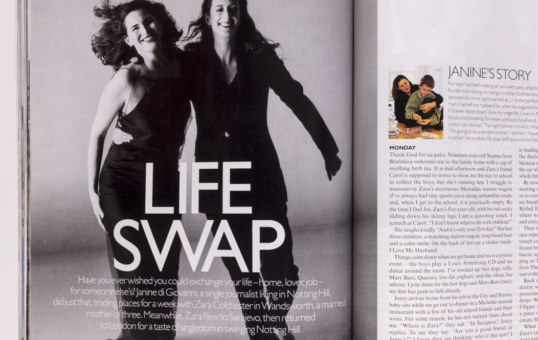 GISELE Bridget Hall TIM WALKER Vogue magazine August 1998 Bruce Nauman YAMAMOTO