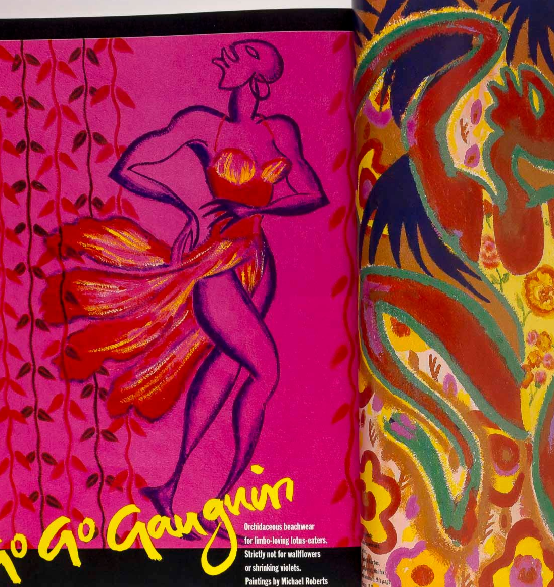 Vivienne Westwood MARGARET THATCHER punk BOY GEORGE  Tatler magazine April 1989