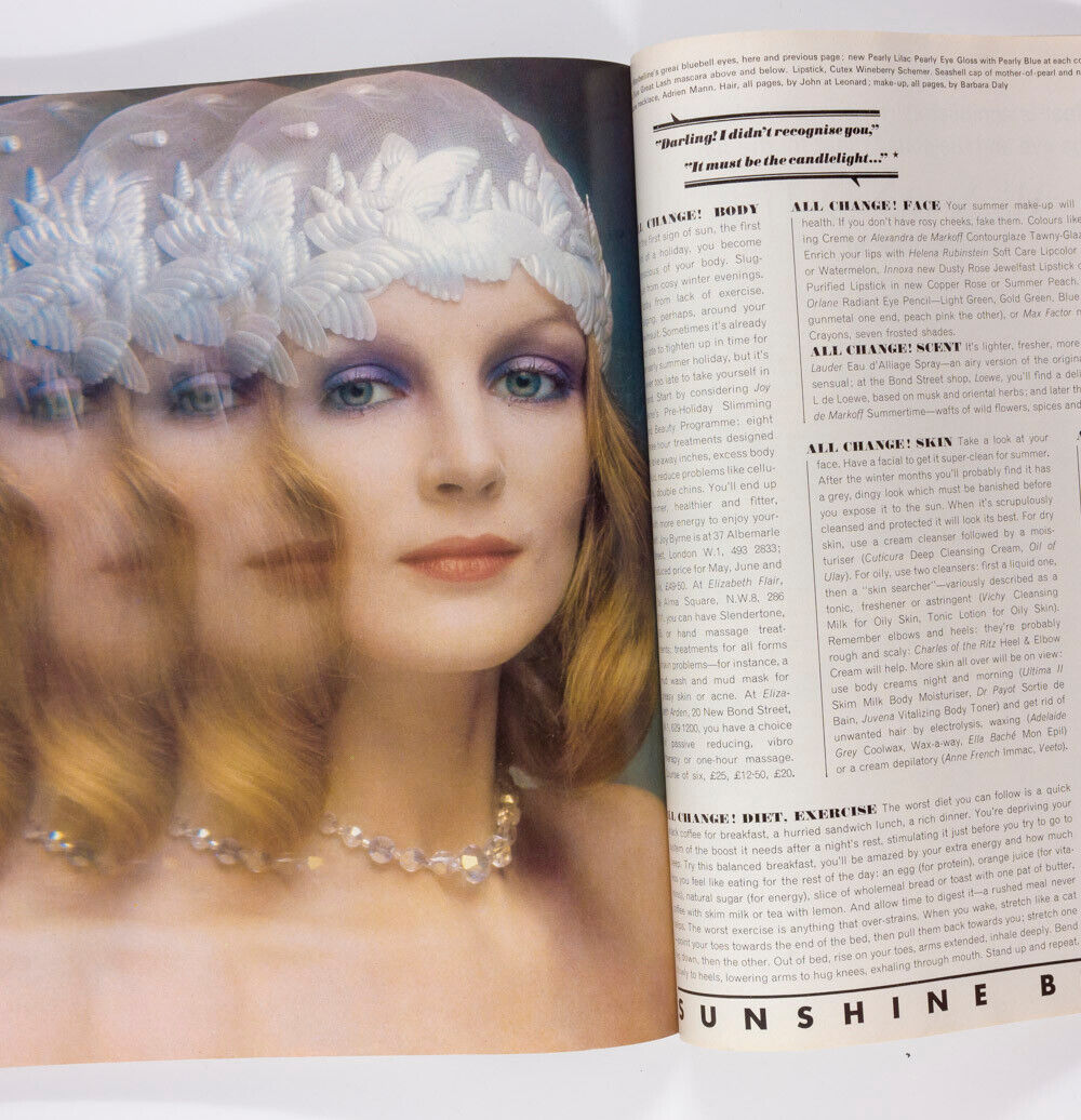 MARIE HELVIN David Bailey ANN SHAUFUSS Rene Gruau RINGO STARR Tonik MEN IN Vogue
