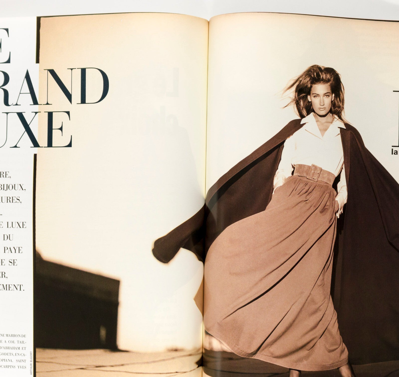 Naomi Campbell LINDA EVANGELISTA Cindy Crawford PARIS VOGUE August 1988 Streep