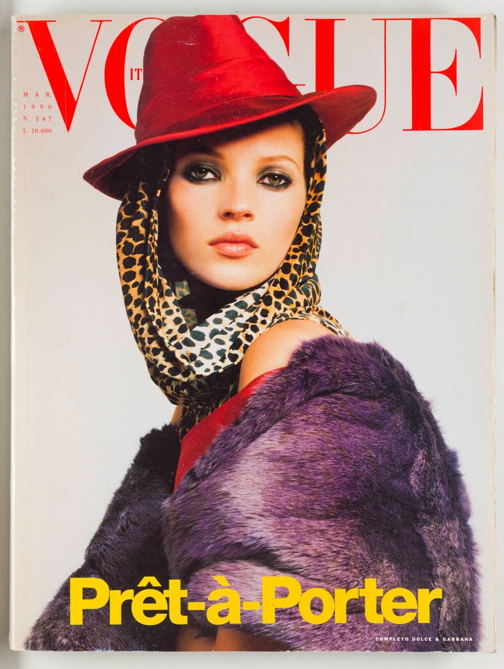 Kate Moss CAROLYN MURPHY Bruce Weber VOGUE ITALIA March 1996 Amanda Harlech 547