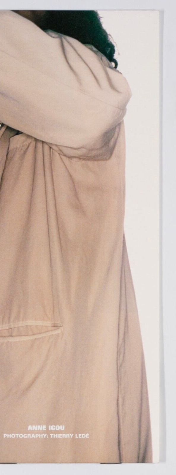 YOHJI YAMAMOTO Pour Homme LOOKBOOK Autumn Winter 1998 vtg INES DE LA FRESSANGE