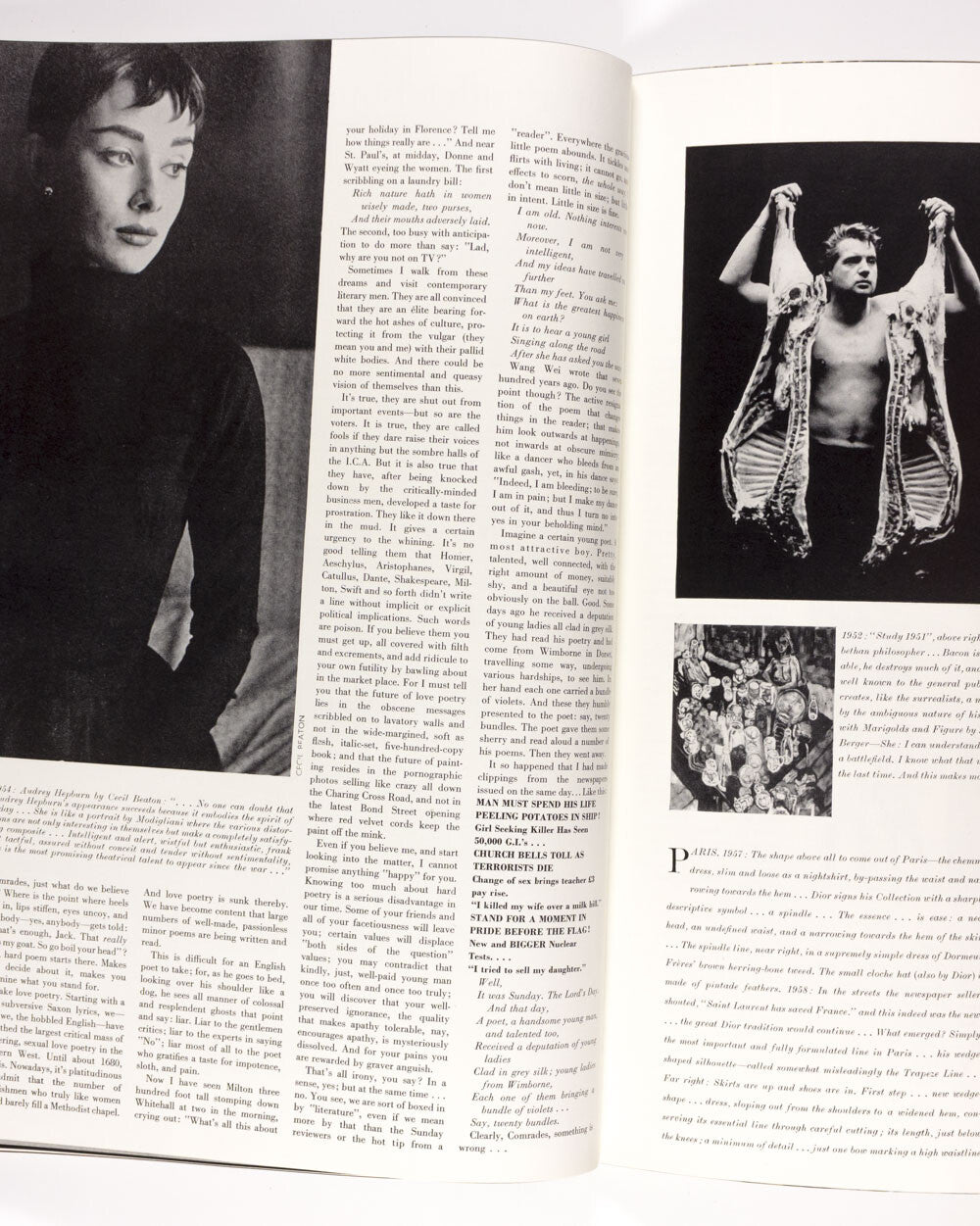 TWIGGY Audrey Hepburn DONYALE LUNA Vogue 1966 HELMUT NEWTON Jubilee GRACE KELLY