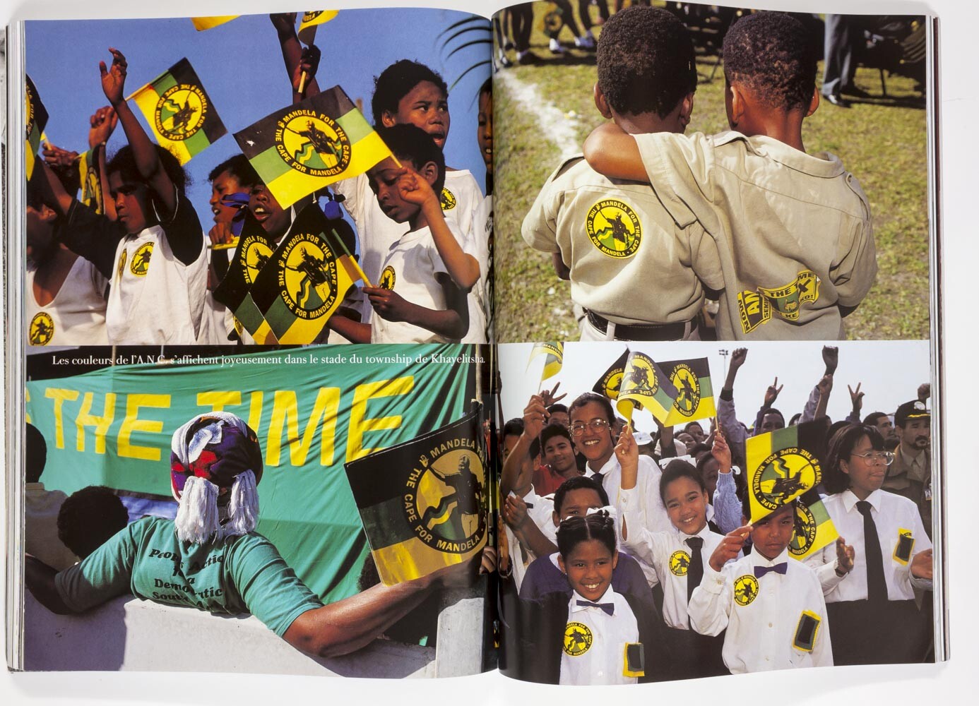 Nelson Mandela NAOMI CAMPBELL Heather Stewart-Whyte AMBER VALLETTA ~ PARIS VOGUE