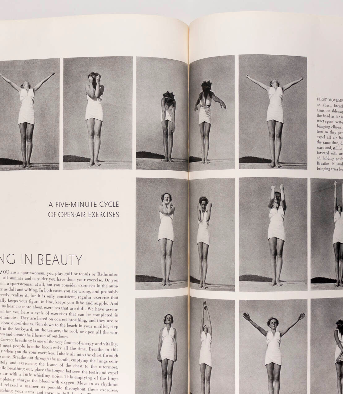 PIERRE ROY Patty Berg PARIS Dolores Del Rio RBW Guy Pene du Bois BALI Vogue 1936