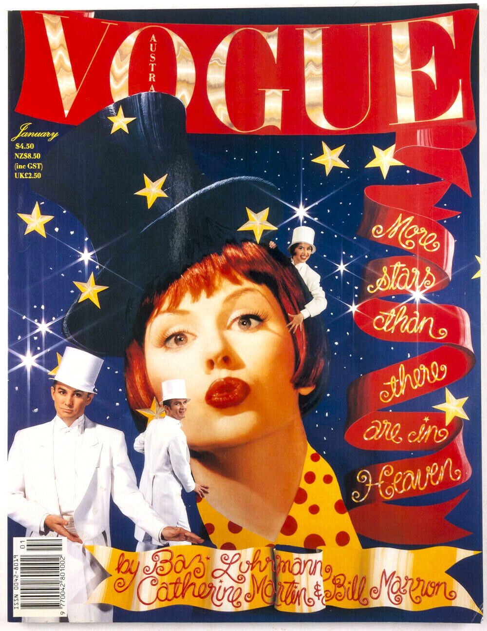 KYLIE MINOGUE Baz Luhrmann NICOLE KIDMAN B Marron DREW BARRYMORE Vogue Australia