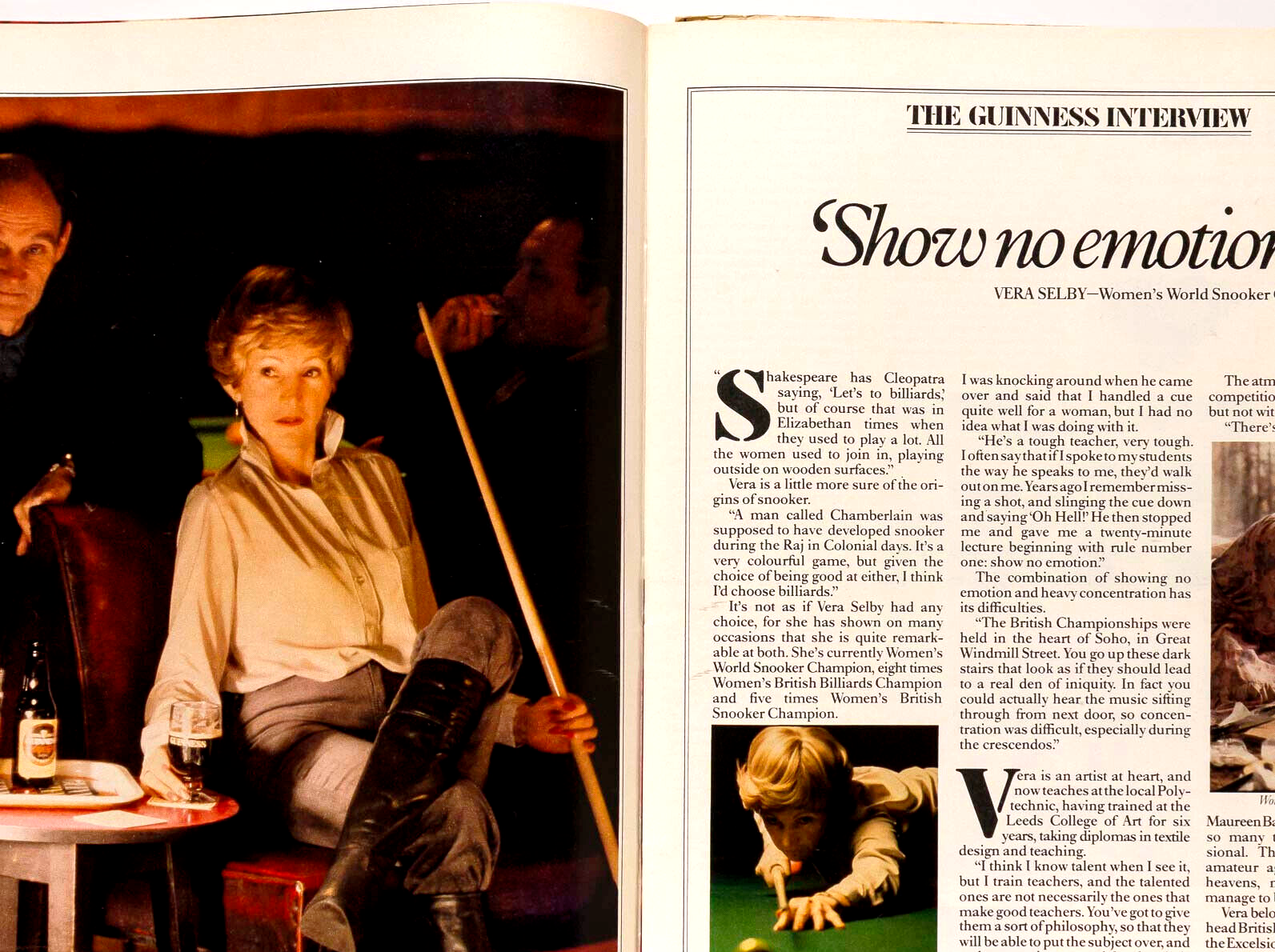 USCHI OBERMAIER Joe Jackson ART GARFUNKEL She magazine 1970's VERA SELBY Rob Lee