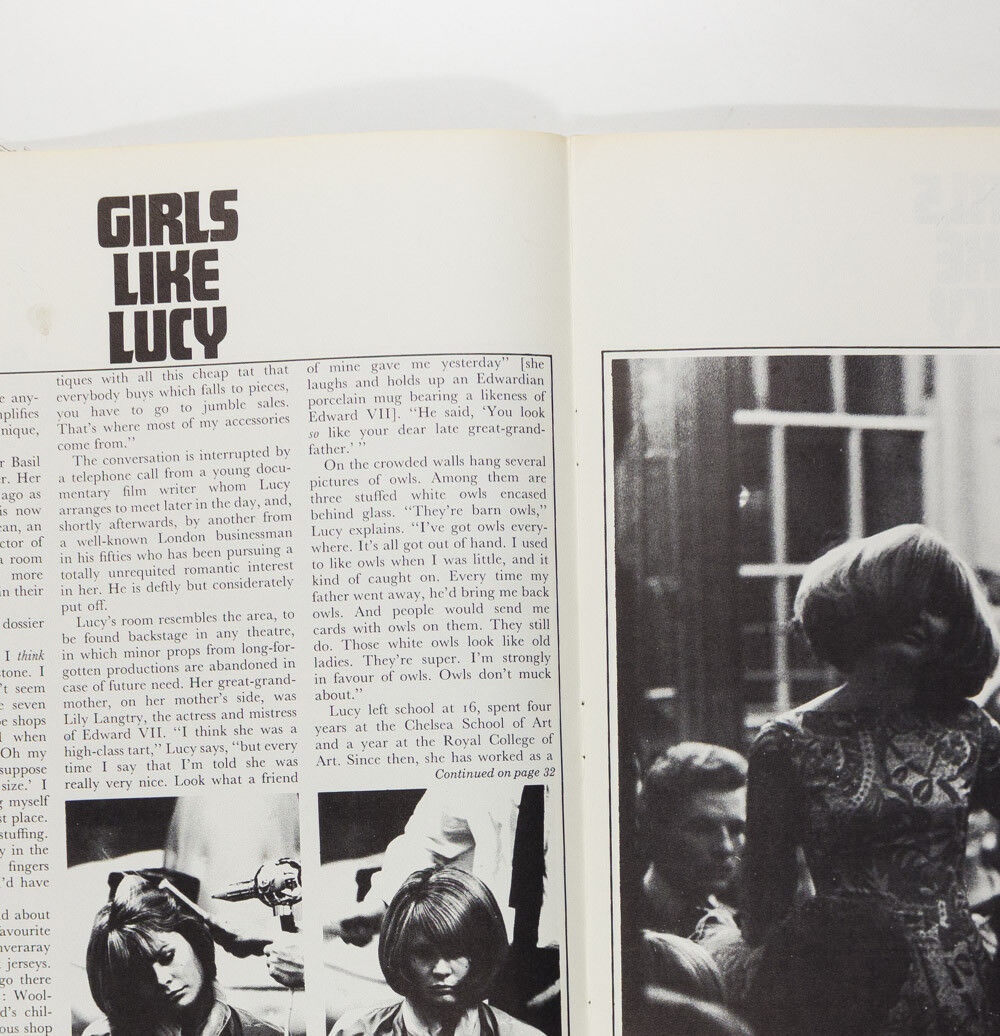 ARTHUR MILLER Charlotte Rampling TWIGGY Susannah York LONDON LIFE magazine 1966