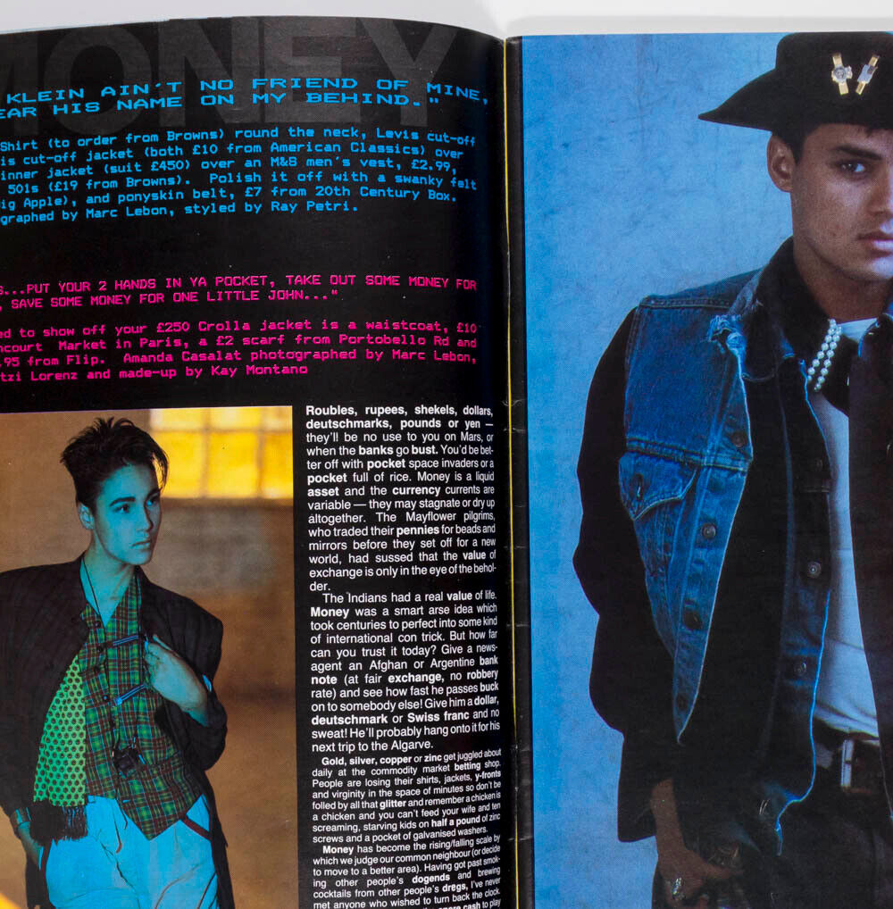 NICK Knight KAMEN Galliano LEIGH BOWERY Alaia MARIA CORNEJO Divine i-D magazine
