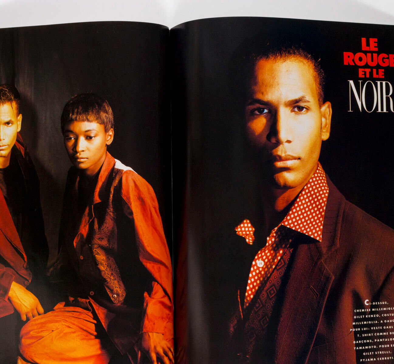 1st BLACK ISSUE L'Officiel Hommes BEAUTIFUL Basquiat NAOMI CAMPBELL Eddie Murphy