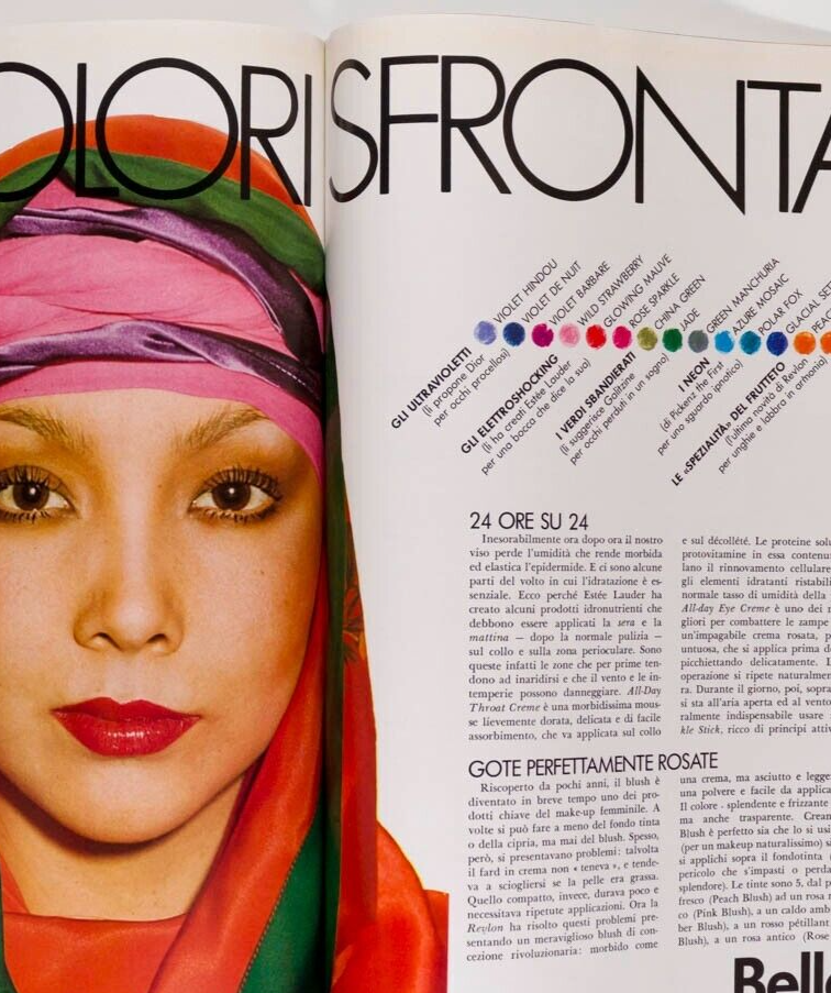 Laura Alvarez GIANNI VERSACE Antonio Lopez LAGERFELD Valentino YSL Armani VOGUE