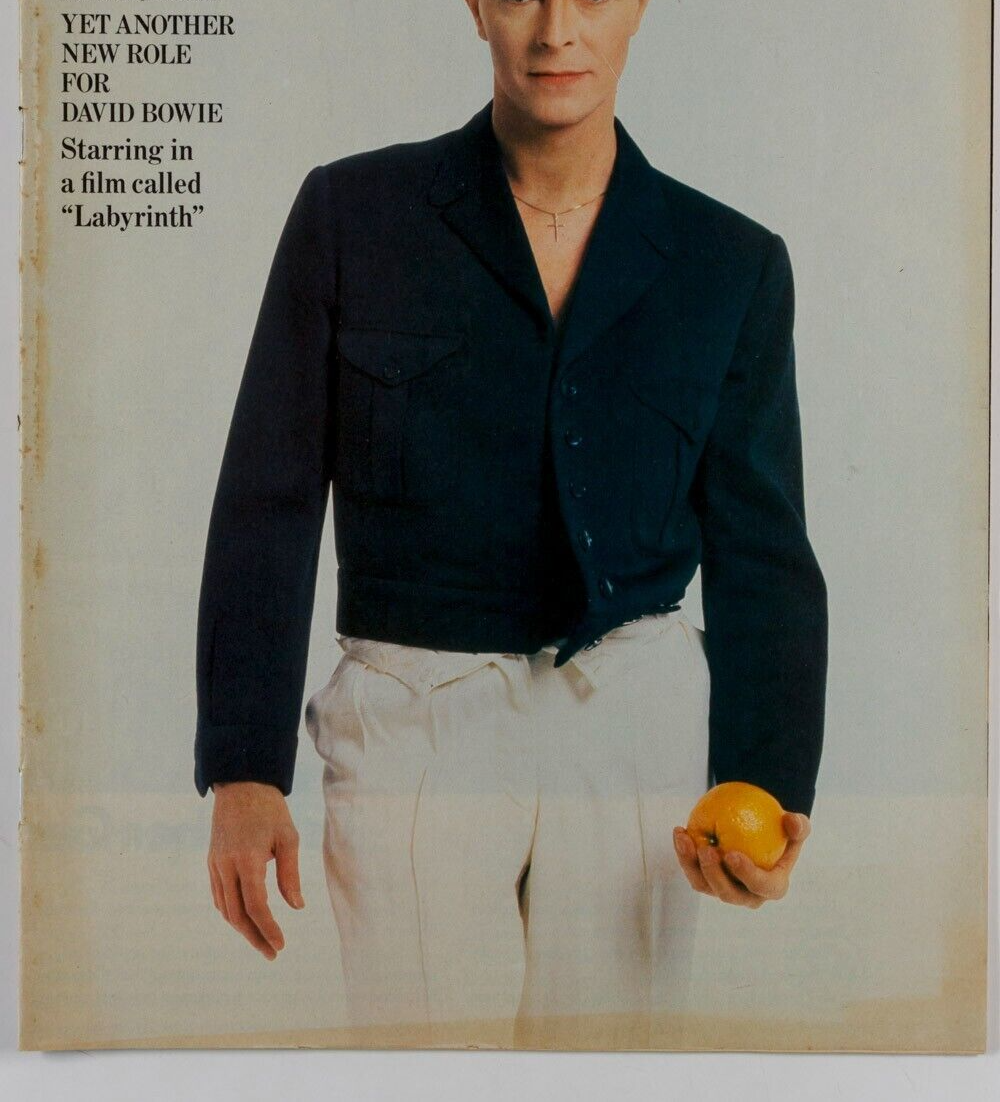 David Bowie JIM HENSON Labyrinth AGENT 007 Wimbledon HMS SHIP Telegraph magazine
