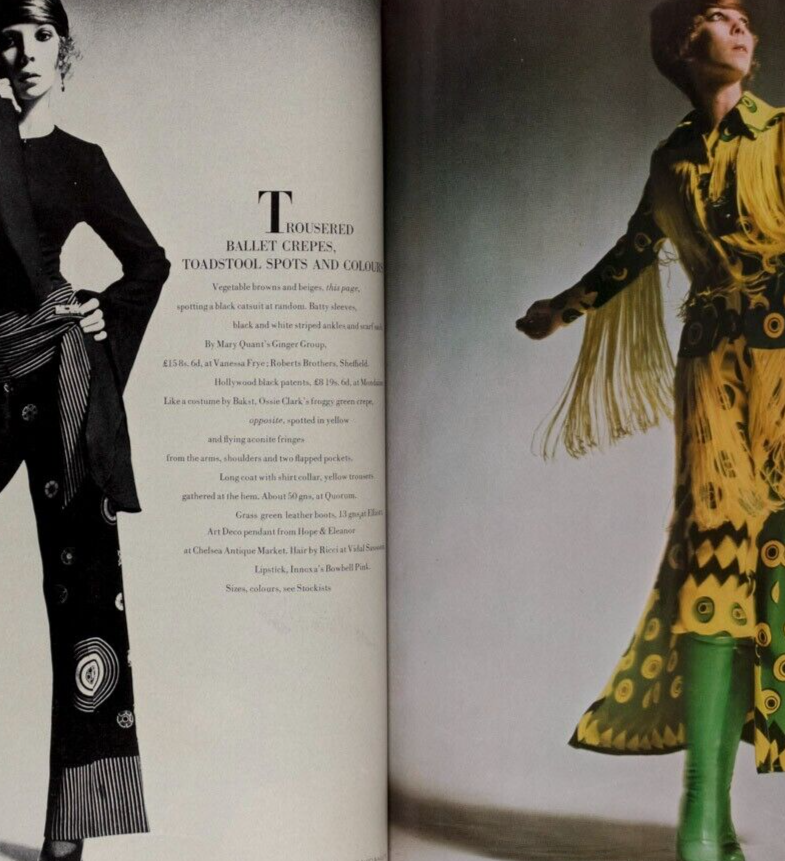 Jean Shrimpton PENELOPE TREE Charlotte Martin GUY BOURDIN Cecil Beaton UK Vogue