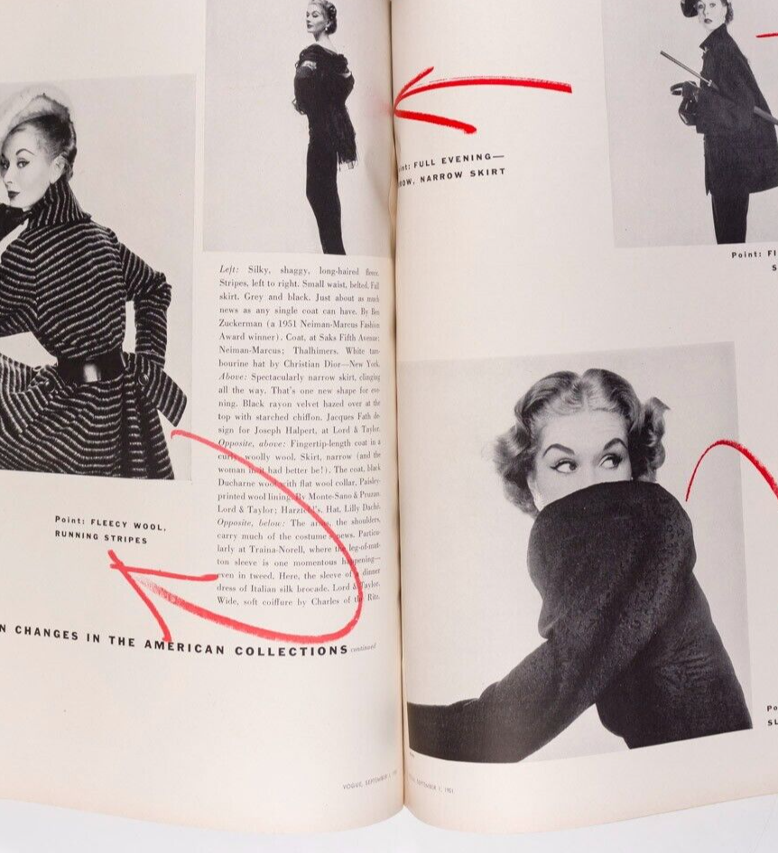 LISA FONSSAGRIVES Penn RENE BOUCHE Paris Italian US Collections BALENCIAGA Vogue