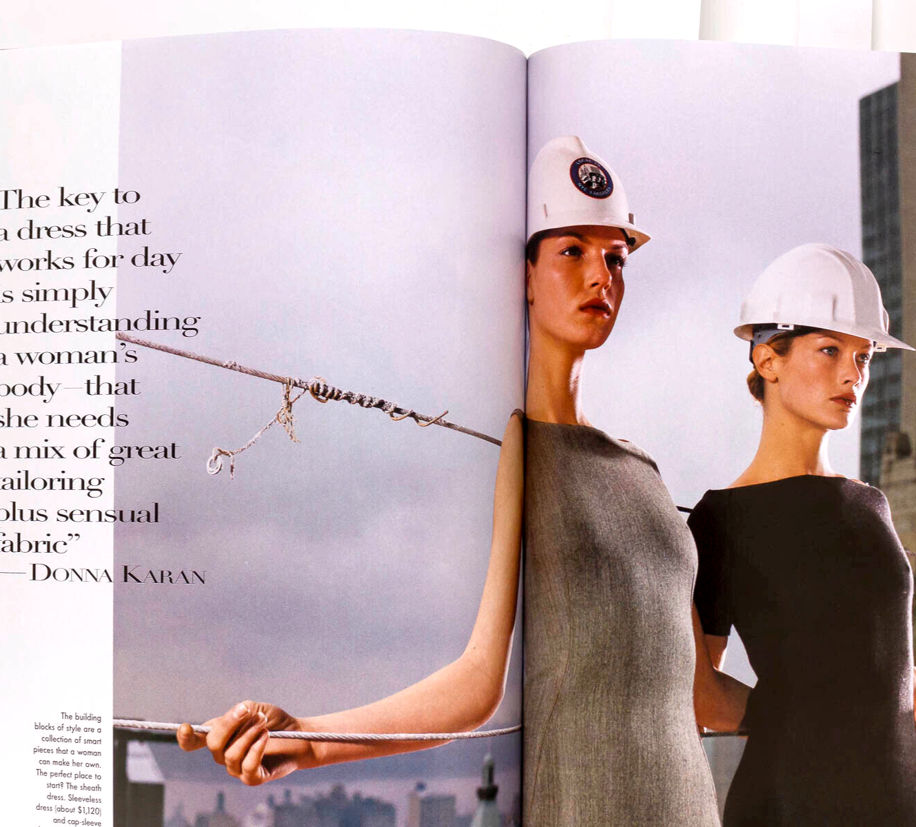 Carolyn Murphy AUDREY MARNAY Karen Elson VOGUE August 1998 Winona GOTHS Penn US