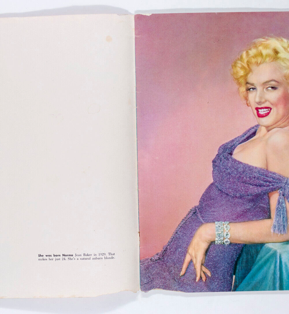 MARILYN MONROE Pin-ups MACO Replacement copy RARE 1953 poster magazine VTG 50's