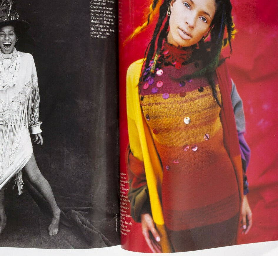 Nelson Mandela NAOMI CAMPBELL Heather Stewart-Whyte AMBER VALLETTA ~ PARIS VOGUE