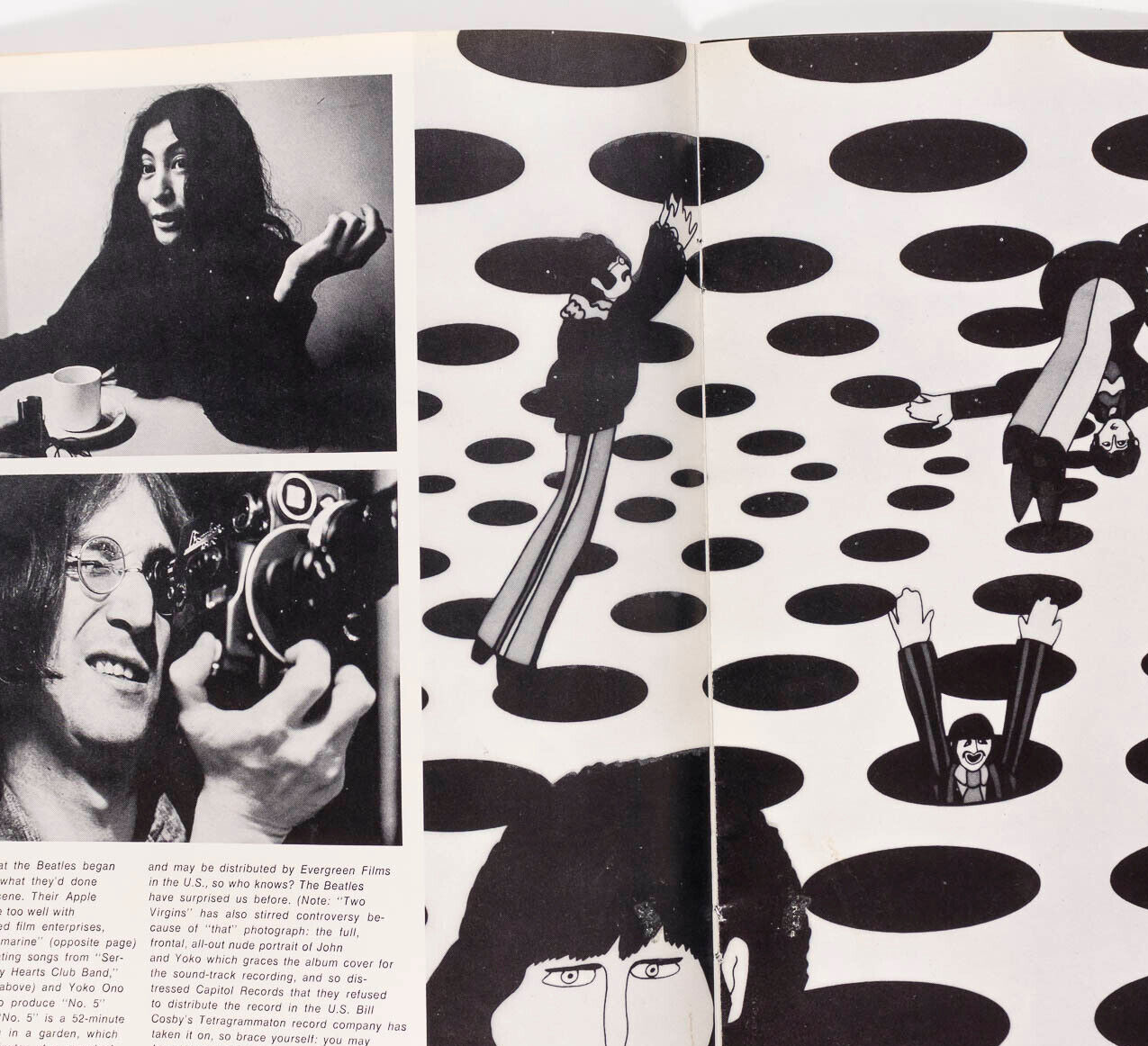 VANESSA REDGRAVE Julie Andrews YOKO Barbra Streisand AFTER DARK December 1968 US