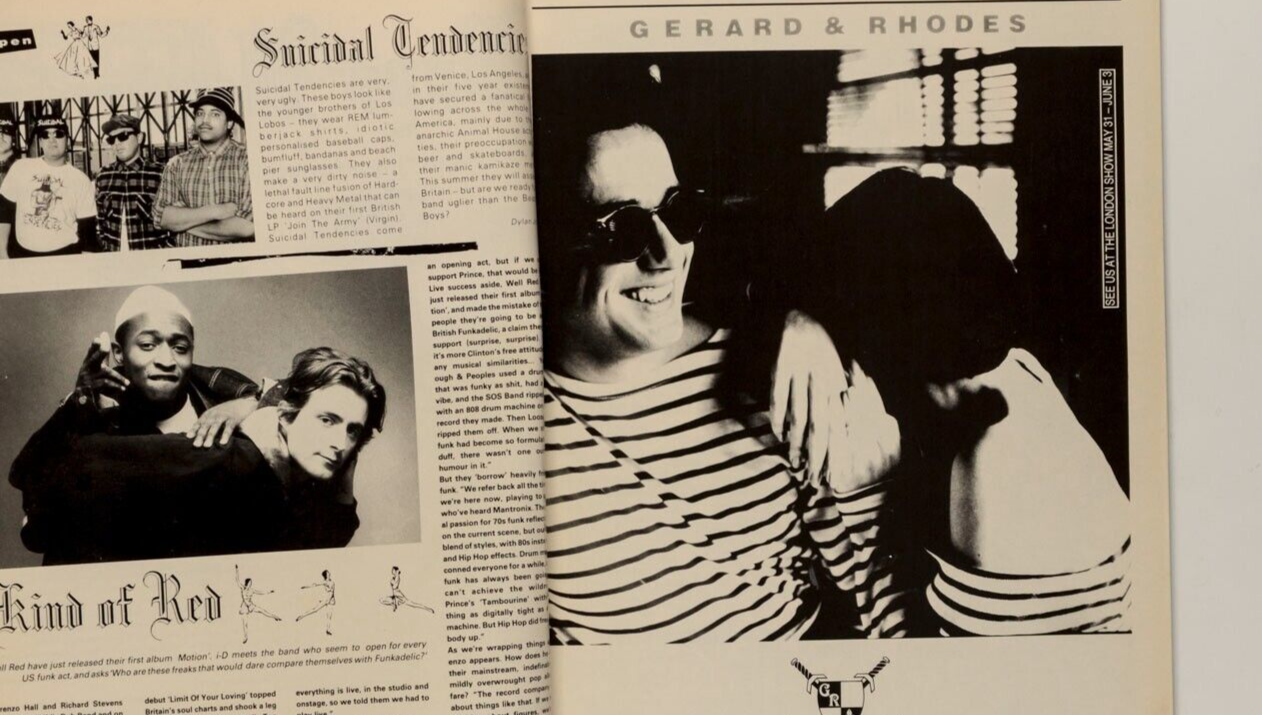Leigh Bowery BOY GEORGE Suicidal Tendencies MARIA CORNEJO Levis DIY i-D magazine