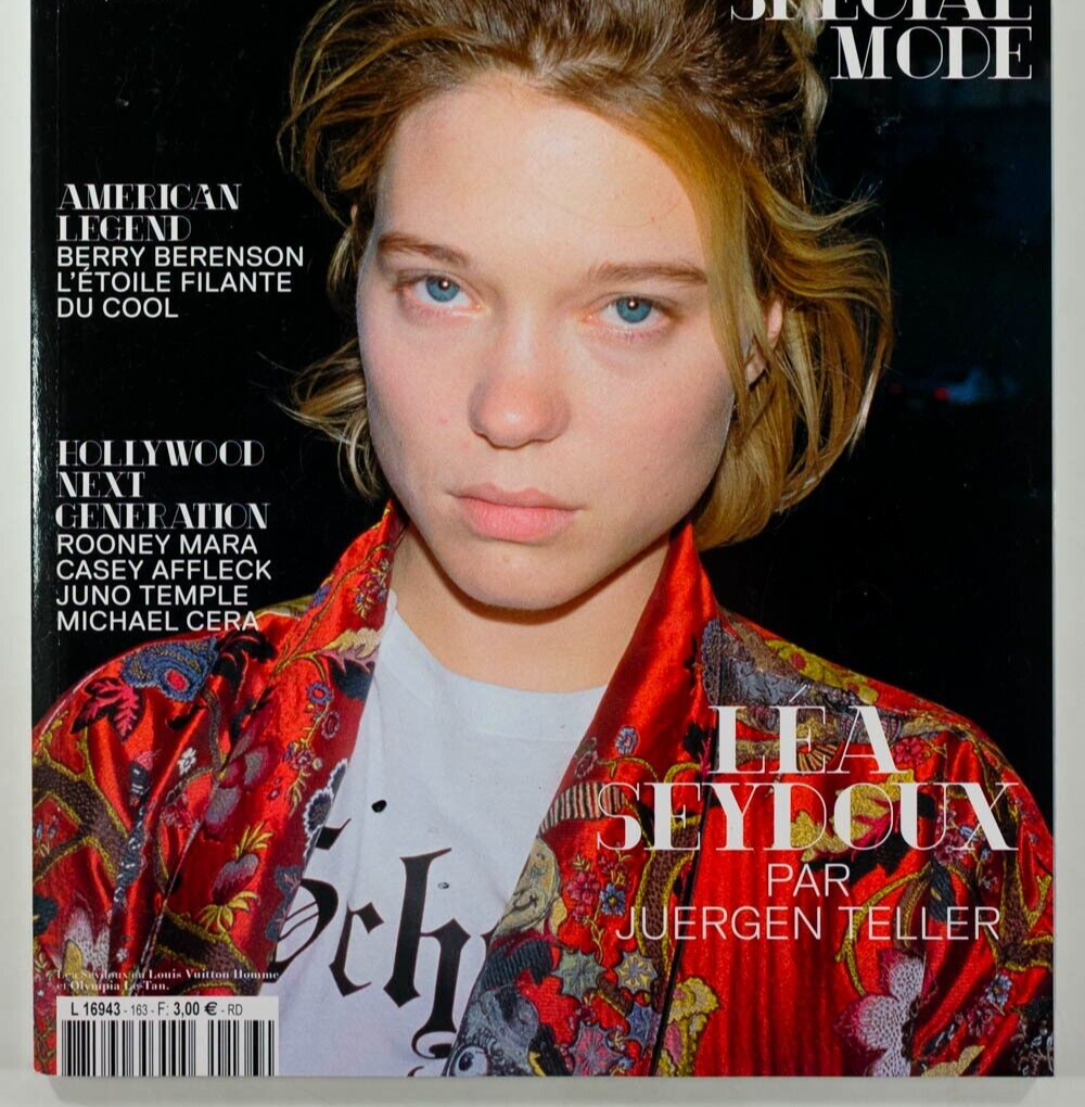 Lea Seydoux JUERGEN TELLER Araki BERRY BERENSON Casey Affleck MOA ABERG Jalouse