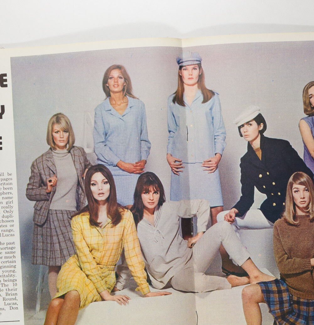 ARTHUR MILLER Charlotte Rampling TWIGGY Susannah York LONDON LIFE magazine 1966