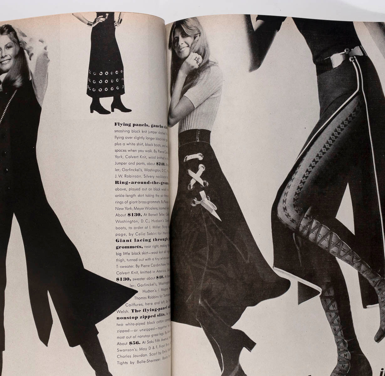 LAUREN HUTTON Richard Burton LACOSTE Paul Morrissey HAIR Vogue US 1 January 1971
