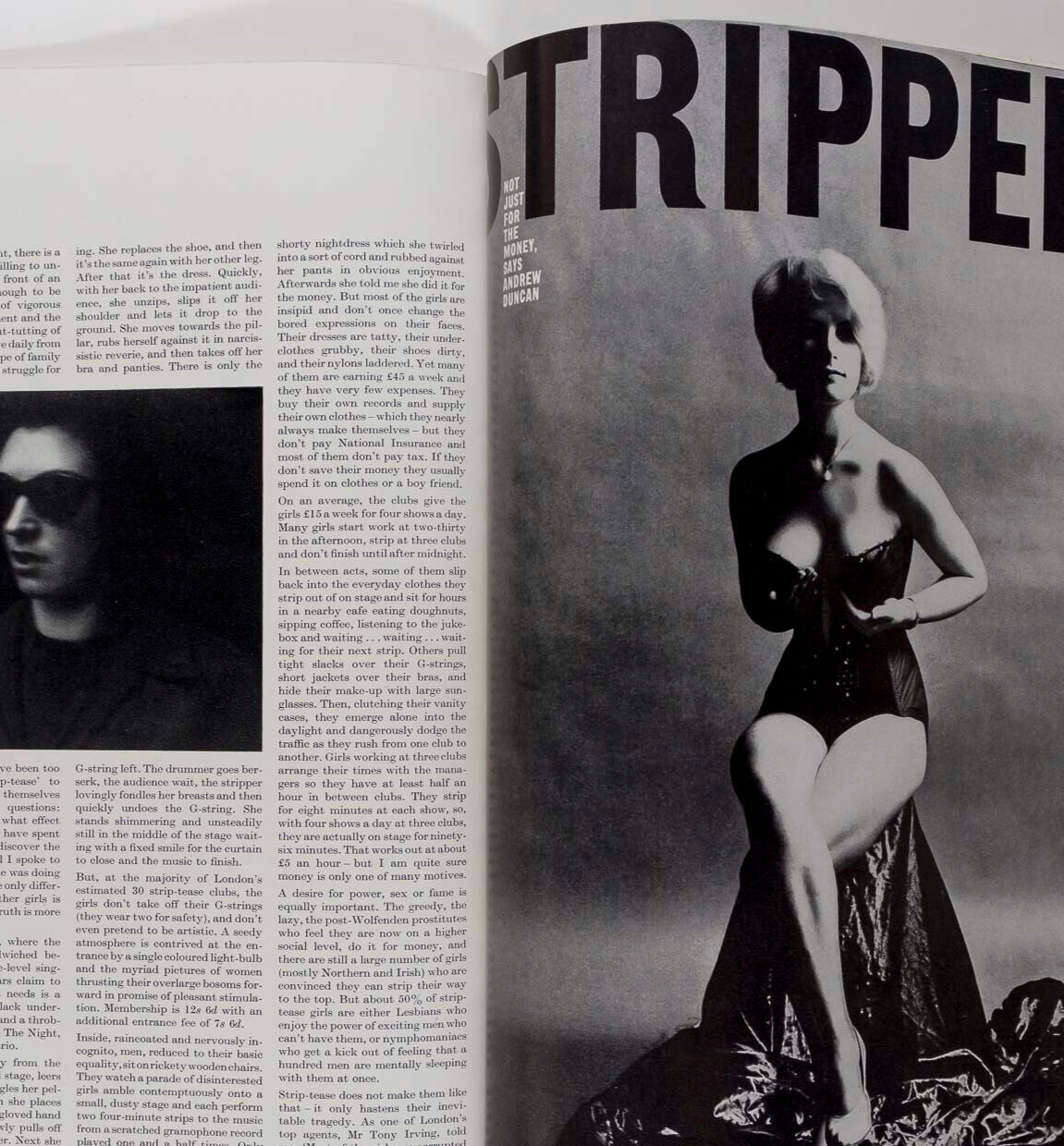 TERENCE DONOVAN Strippers JOHN BULMER Congo DAVID BAILEY About Town magazine '61