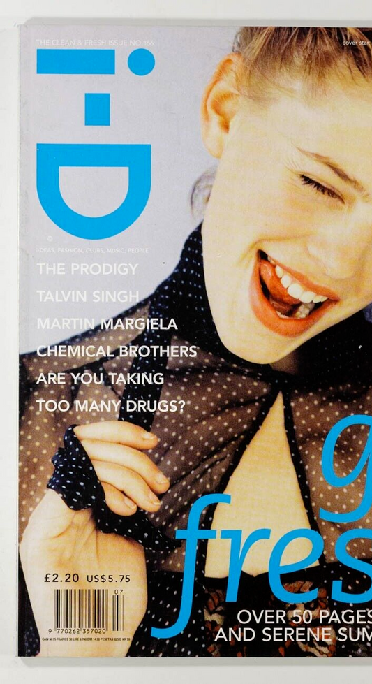 Martin Margiela STELLA TENNANT Sportswear CHEMICAL BROTHERS Prodigy i-D magazine