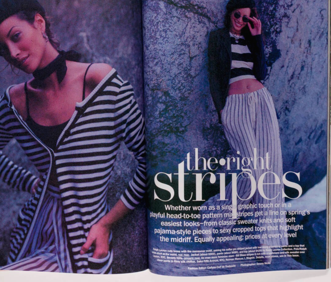 Amber Valletta ANNA NICOLE SMITH Helena Christensen VOGUE June 1993 Turlington