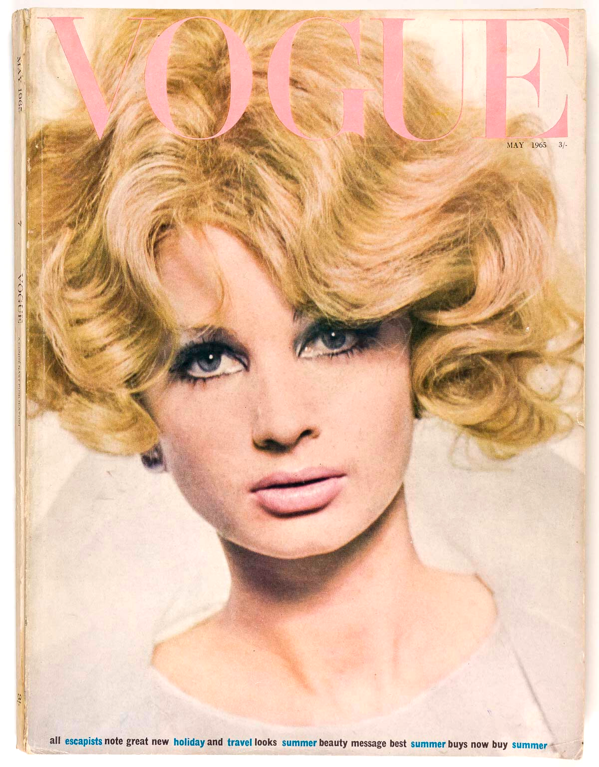 Jean Shrimpton HELMUT NEWTON Veruschka VOGUE magazine May 1965 Winston Churchill