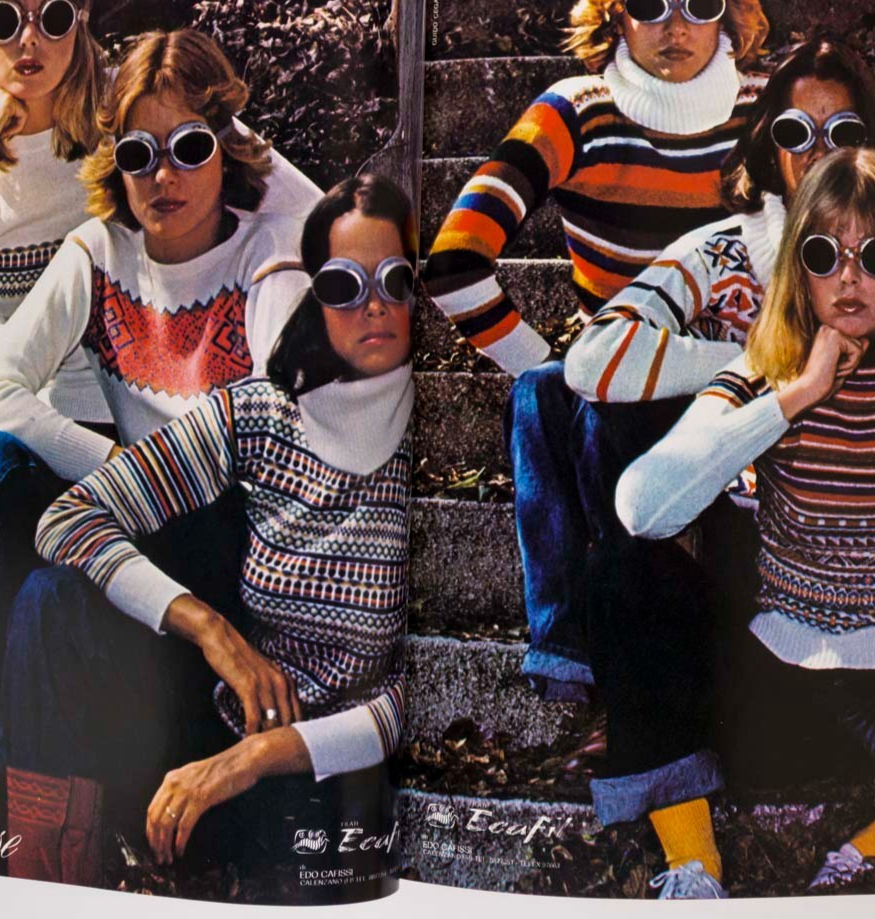 MOYRA SWAN Bill Cunningham ROLLING STONES Vogue Italia July 1976 Parkinson JCDC