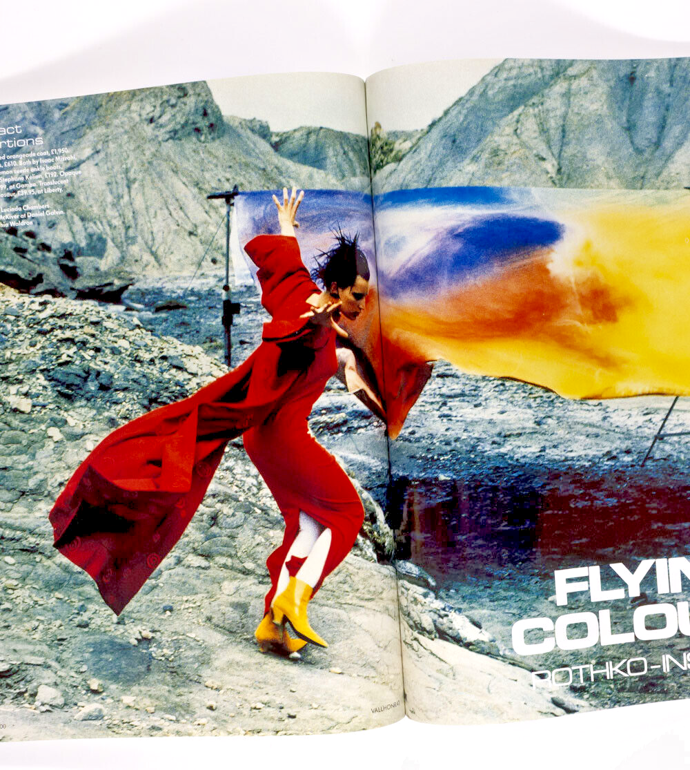 Helena Christensen HERB RITTS Stephanie Seymour BRUCE WEBER Vogue 1990 August UK