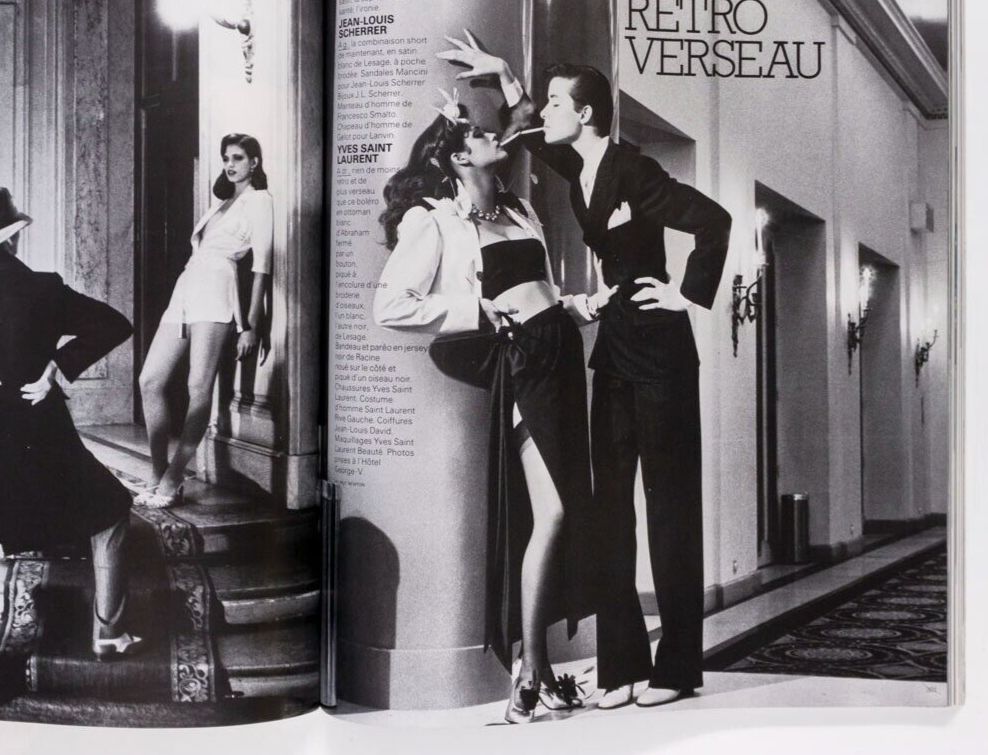 Princess Caroline GIA GARANGI Guy Bourdin HELMUT NEWTON Cecil Beaton PARIS VOGUE