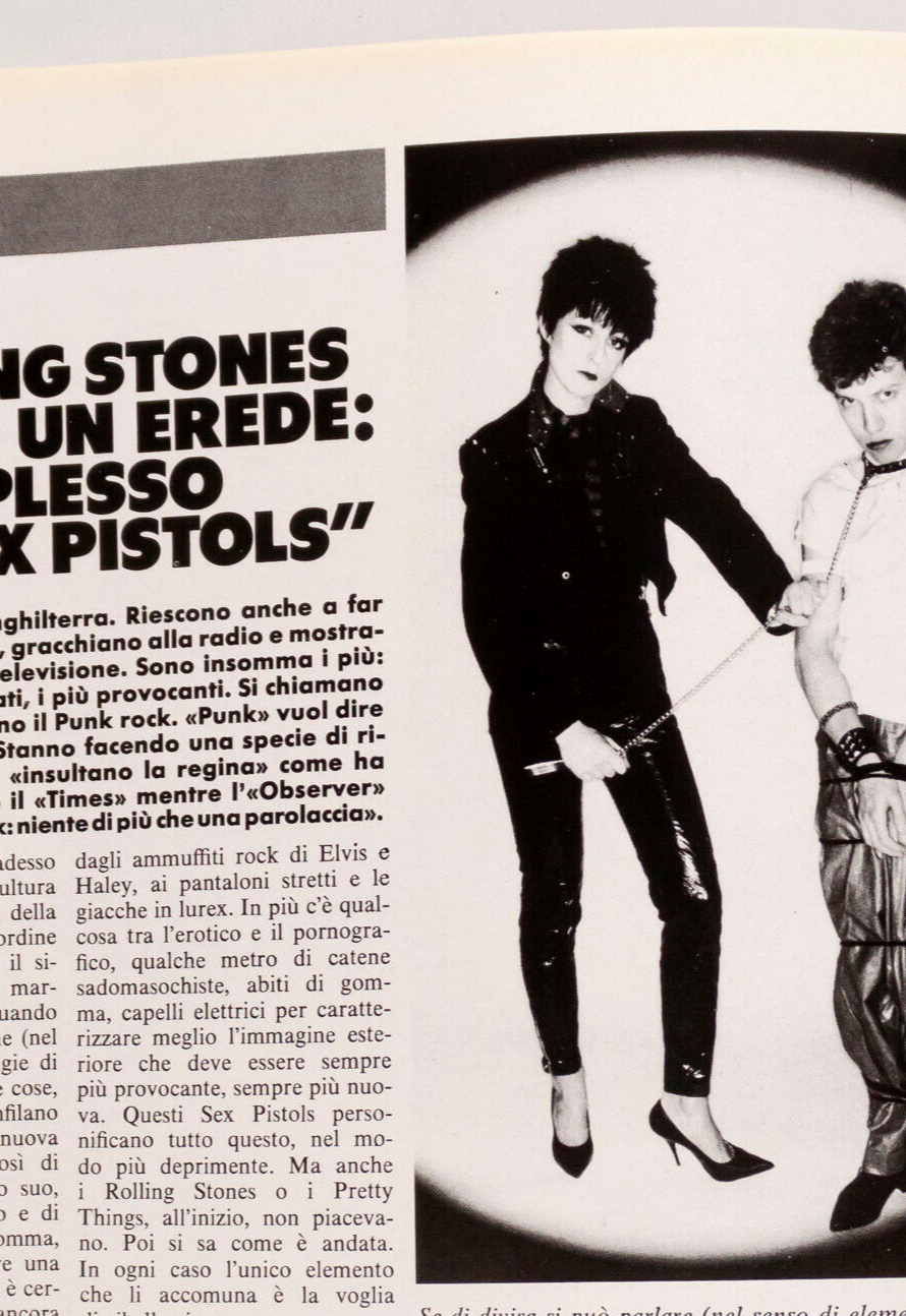 JEFF BRIDGES Punk THE DAMNED Cramps BILLY IDOL Siouxsie VTG Hippie L'UOMO VOGUE