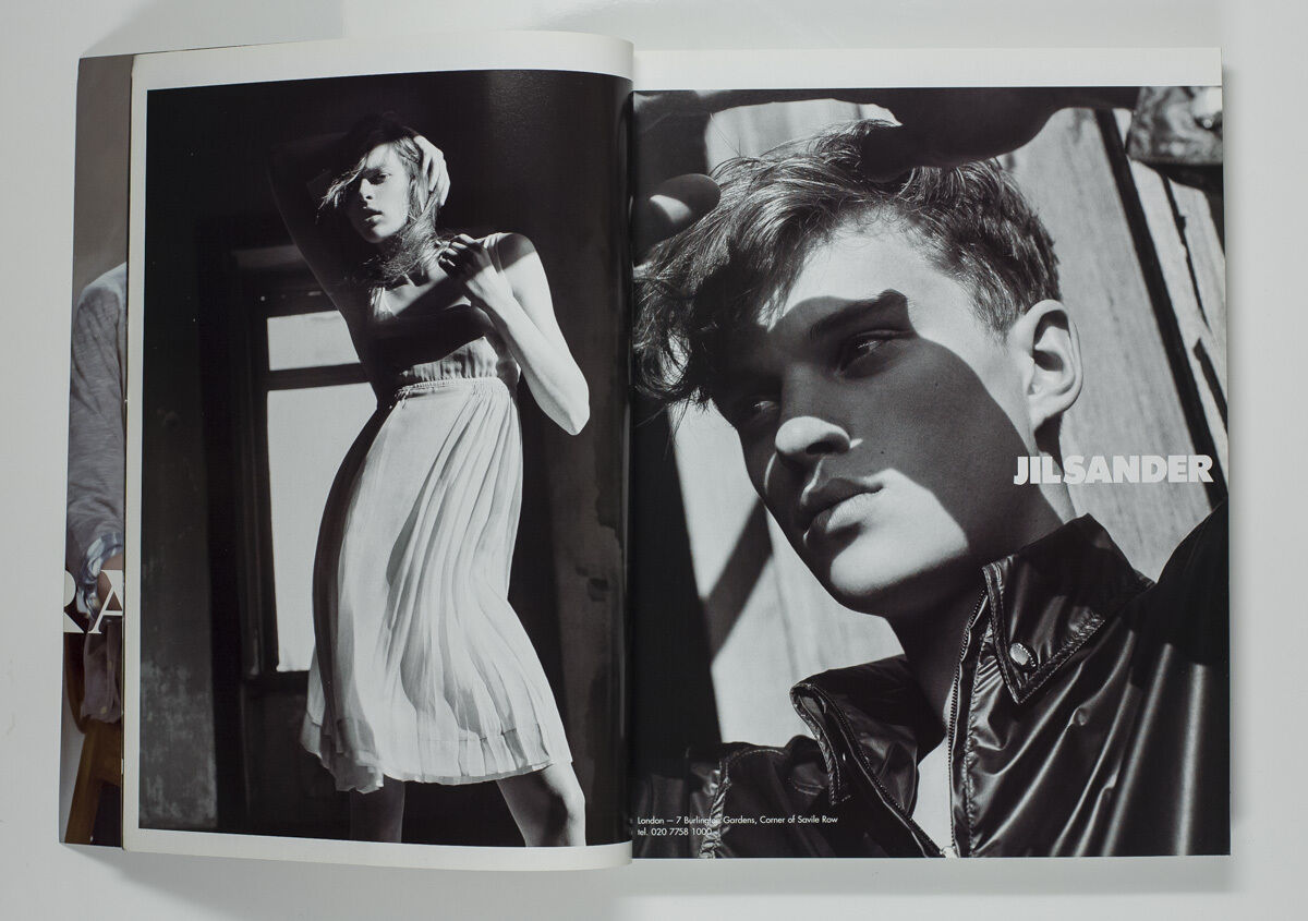 Luke Smalley MARIO LEKKAS Ambrose Olsen HELMUT LANG Arena Homme Plus + MAGAZINE
