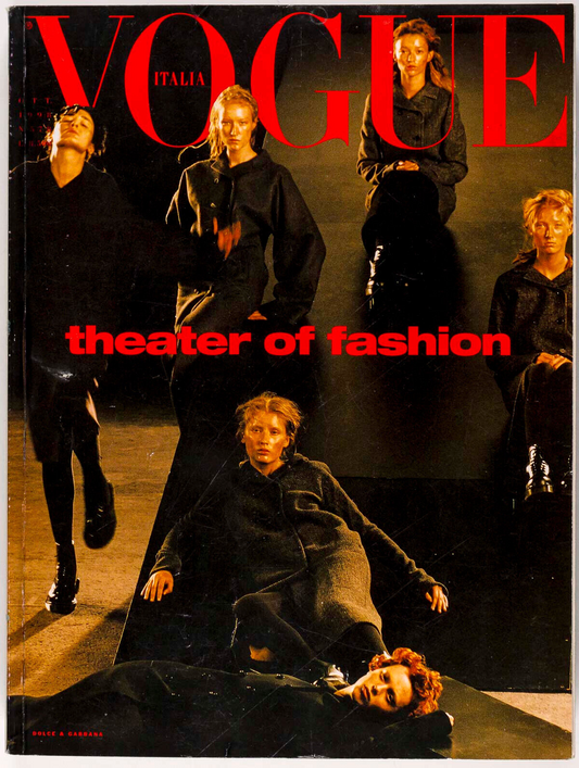 Maggie Rizer CHRISTINA RICCI Gisele VOGUE ITALY 1998 Angela Lindvall BRIGET HALL