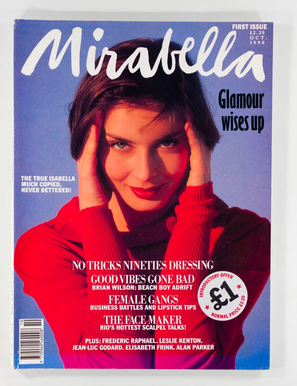 1st UK MIRABELLA Isabella Rossellini ELIZABETH FRINK Brian Wilson 1990 October