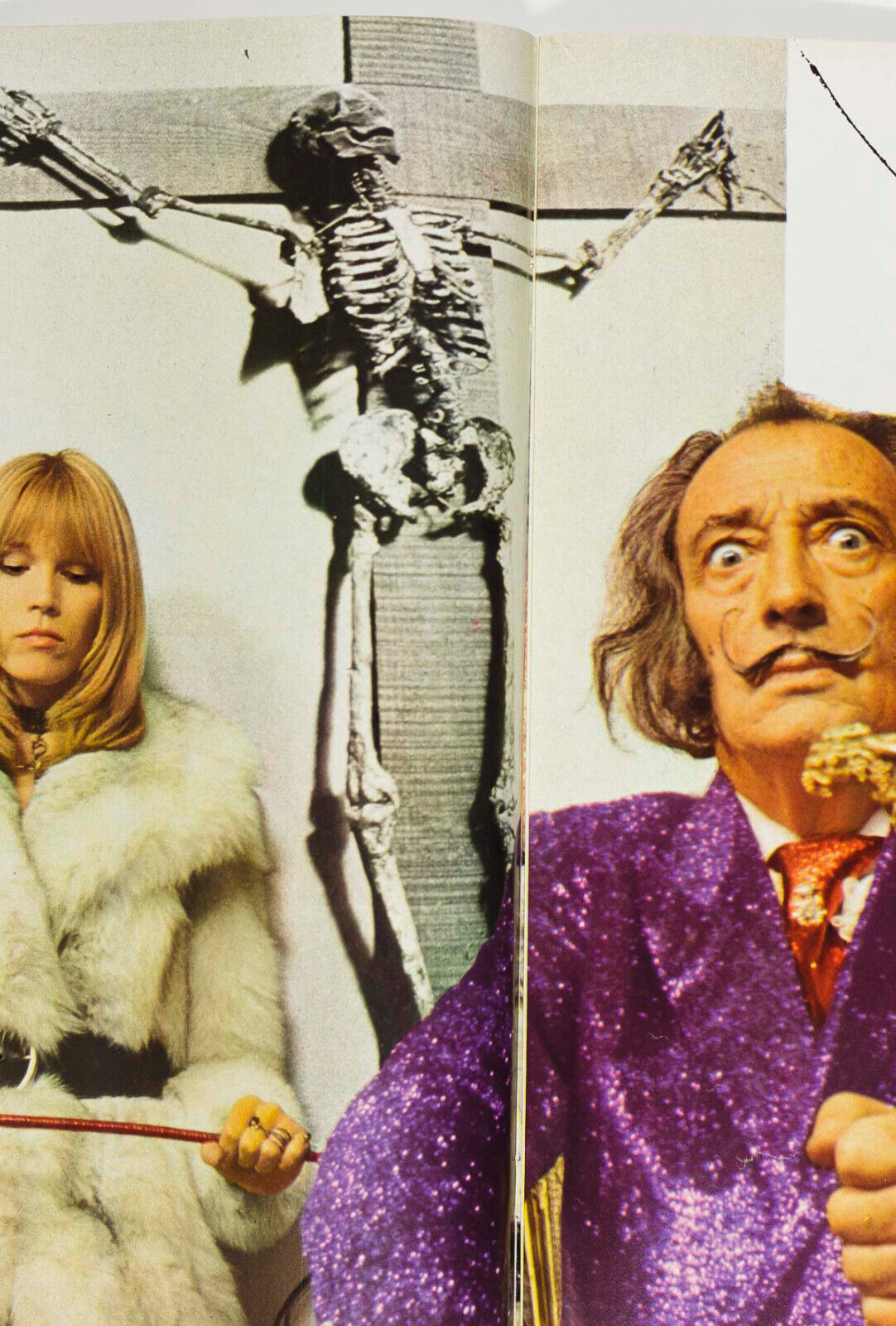 AMANDA LEAR Salvador Dali VENUS IN FURS Sacher Masoch SISLEY Men ADAM magazine