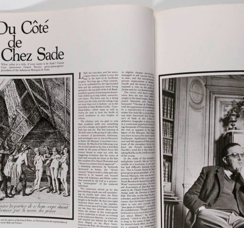 Diana Rigg DONYALE LUNA Kerouac BOB RICHARDSON Mia Farrow MITFORD Envoy magazine