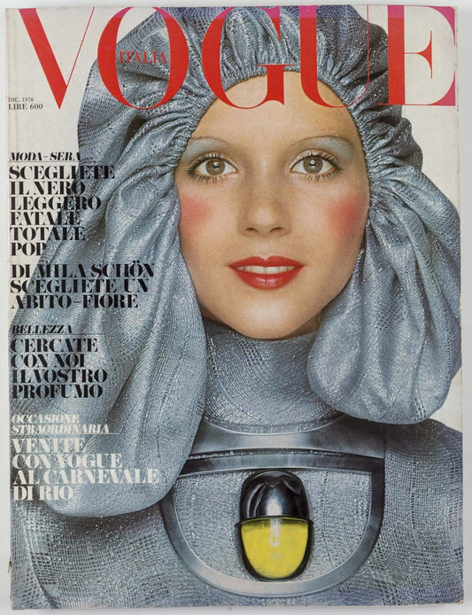 Louise Despointes SERGE LUTENS Senta Berger VOGUE ITALIA Dec 1970 Lategan D'ALBA