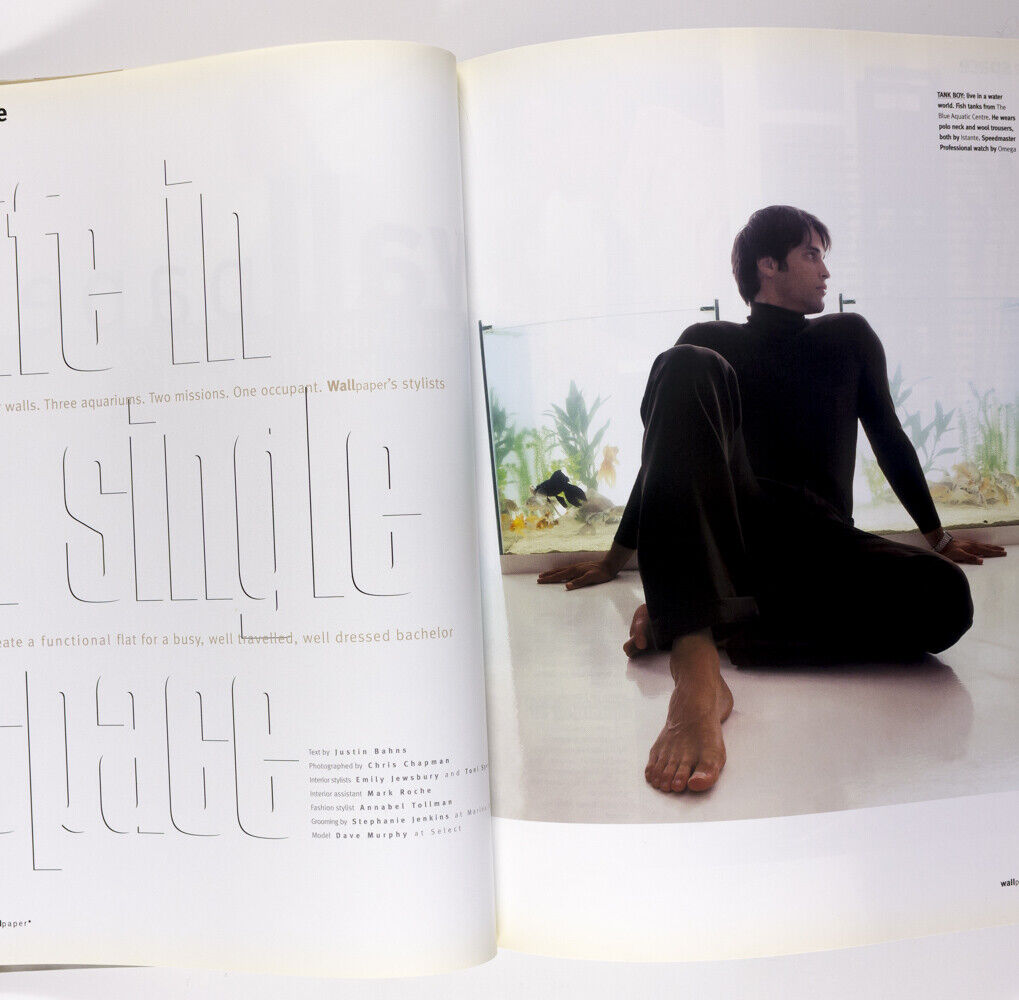 GUCCI Juergen Teller TYLER BRULE Wallpaper* magazine # No. 1 LAUNCH DEBUT issue