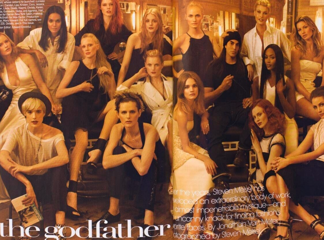 Natalia Vodianova LIYA KEBEDE Kate Moss VOGUE May 2009 Gisele EVANGELISTA Beaton