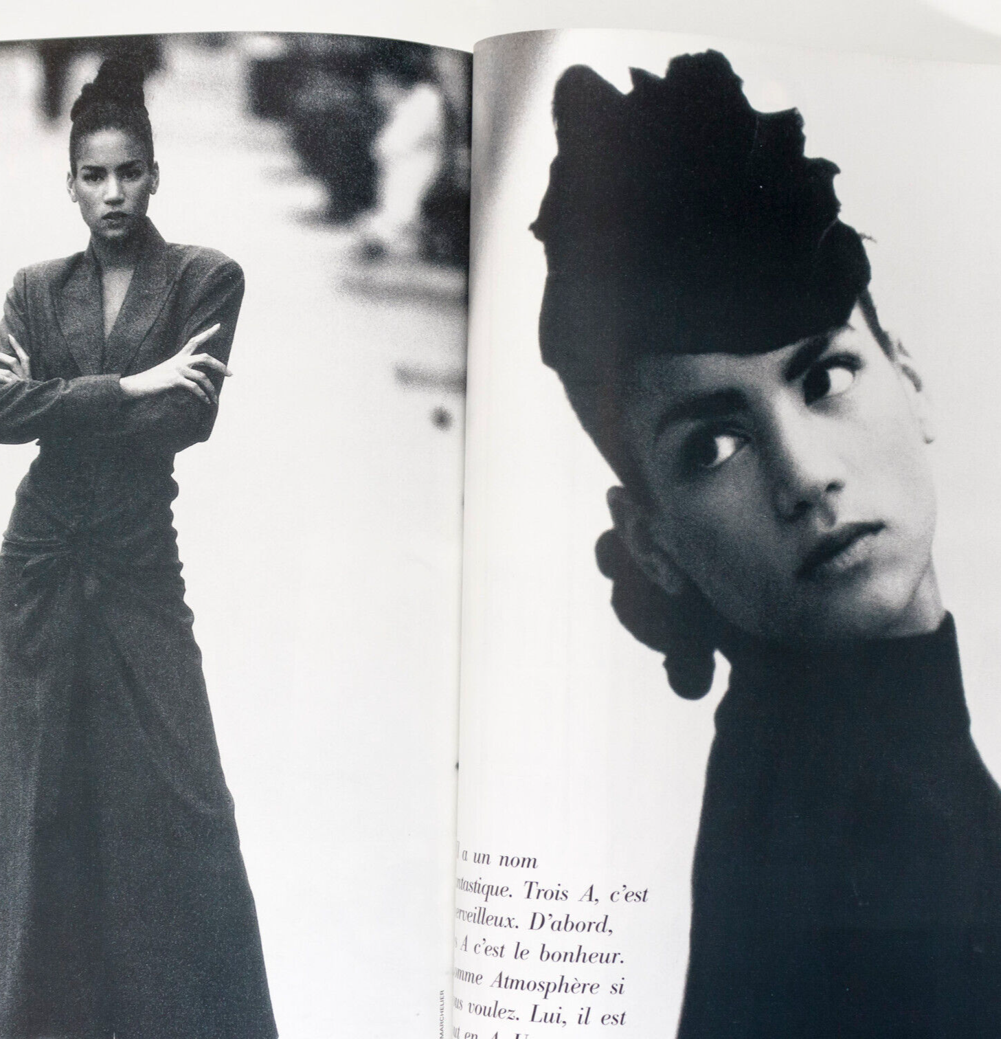 Naomi Campbell LINDA EVANGELISTA Cindy Crawford PARIS VOGUE August 1988 Streep