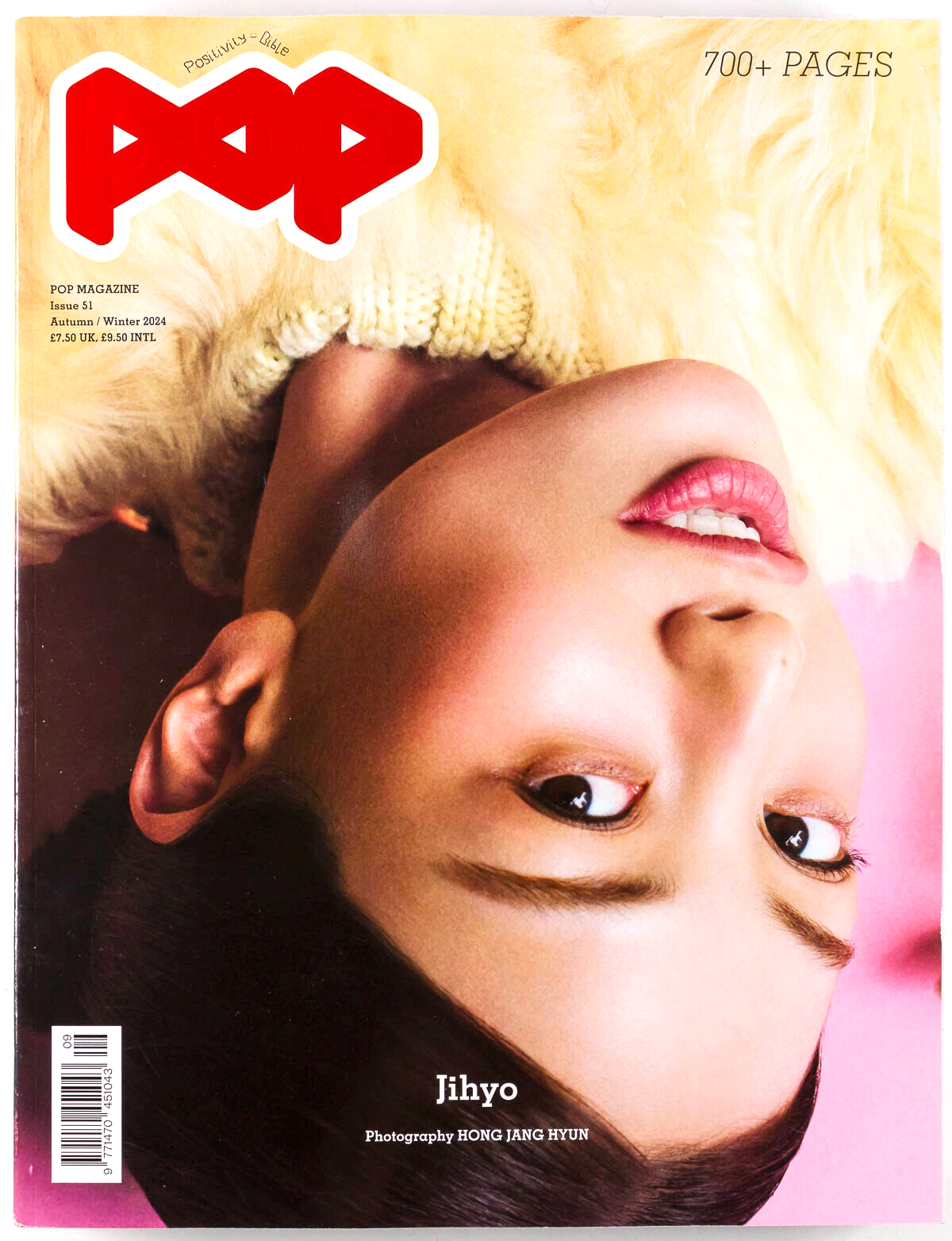 Jihyo TWICE Mica Arganaraz CAILEE SPAENY Edie Campbell POP MAGAZINE No # 51 2024