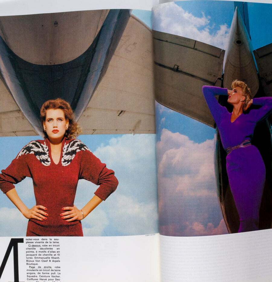 Janice Dickinson JERRY HALL Steve Hiett ART KANE Gianni Versace AVANTGARDE Vogue