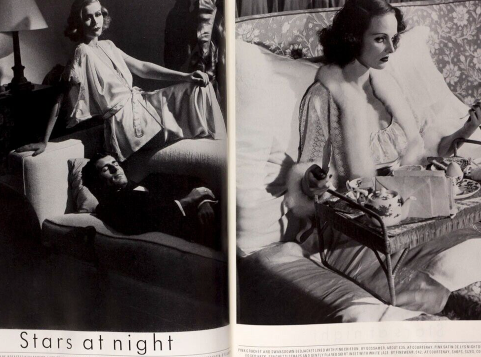 TWIGGY Norman Parkinson BIANCA JAGGER Vogue December 1974 Christopher Lee ERTE