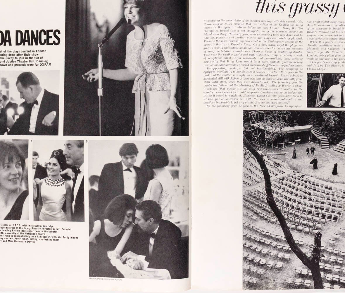 Maggie Smith SOHO Princess Aga Khan BIBA Tatler magazine June 1964 THYSSEN Rada