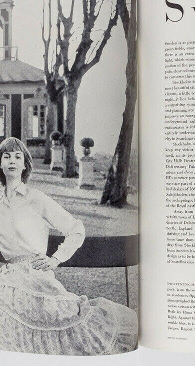 Nena von Schlebrugge NORMAN PARKINSON Penn SWEDEN Denmark NORWAY John Ward VOGUE