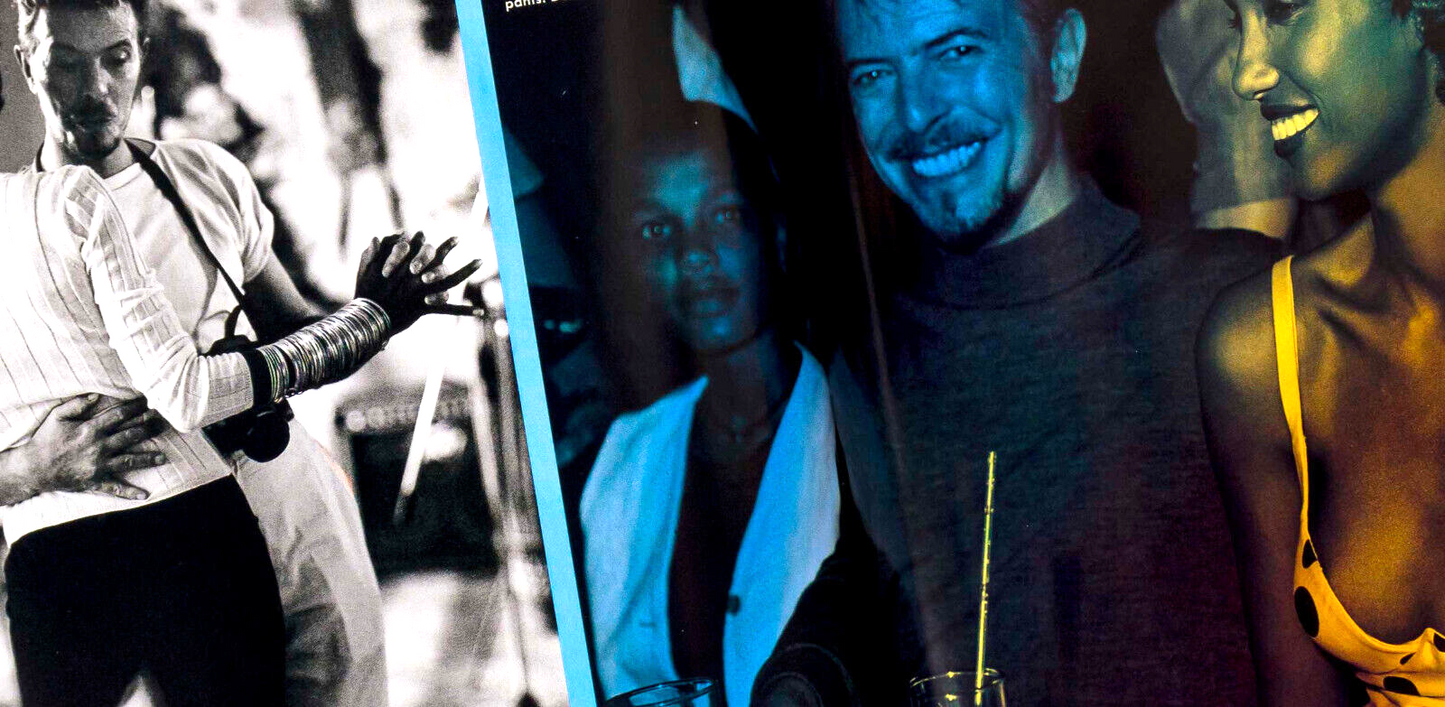 Amber Valletta IMAN Bowie HELMUT NEWTON Liz Hurley VOGUE June 1995 30th birthday